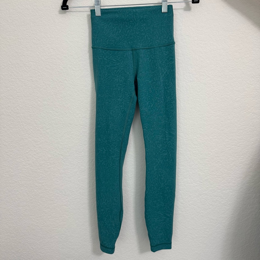 lululemon athletica Teal Leggings
